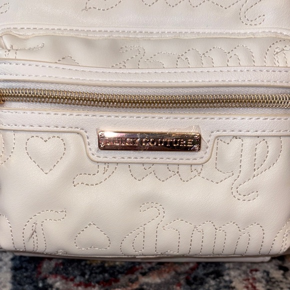 Juicy Couture White Backpack NWOT - Picture 2 of 5